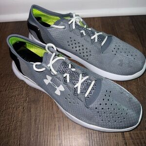 Under Armour UA Speedform Apollo dbxle| Grey/Green | Women's Size 10